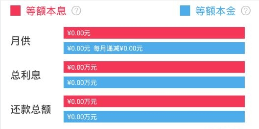 等额本息还款计算器app手机版截图